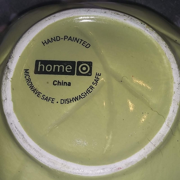 Home green leaf tray dish platter - Picture 4 of 4